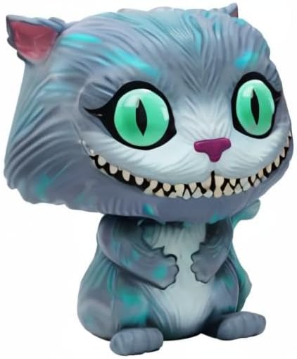 Cheshire Cat: Funk o Pop! Paquete de cifras de vinilo con 1 protector gráfico compatible con ToysDiva (178 - 06711 - B)