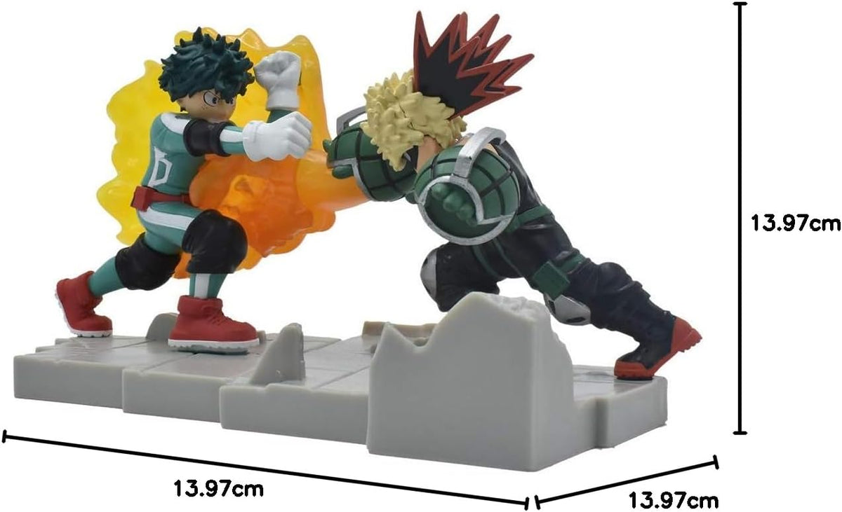 Just Toys LLC My Hero Academia Mega Craftable - Deku vs Bakugo