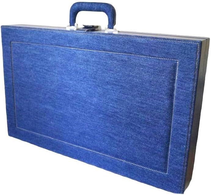 Ult Backgammon Jumbo Mezclilla Calidad Premium