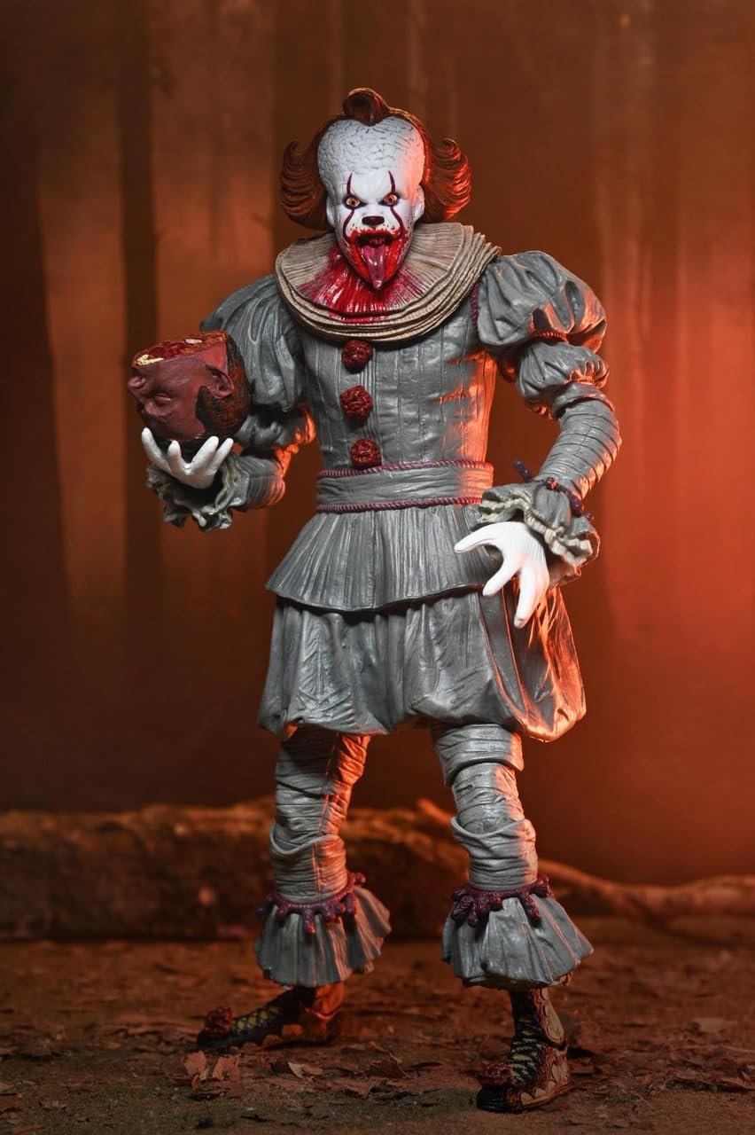 NECA IT: Welcome to Derry - Figura de acción de Escala Ultimate Pennywise de 7 Pulgadas