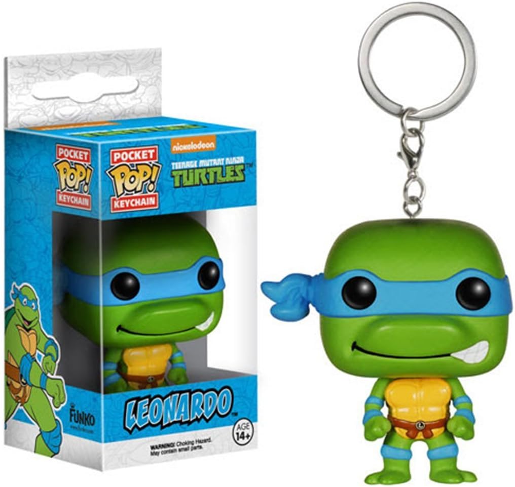 Funko Action Figure Keychain Teenage Mutant Ninja Turtles - Leonardo