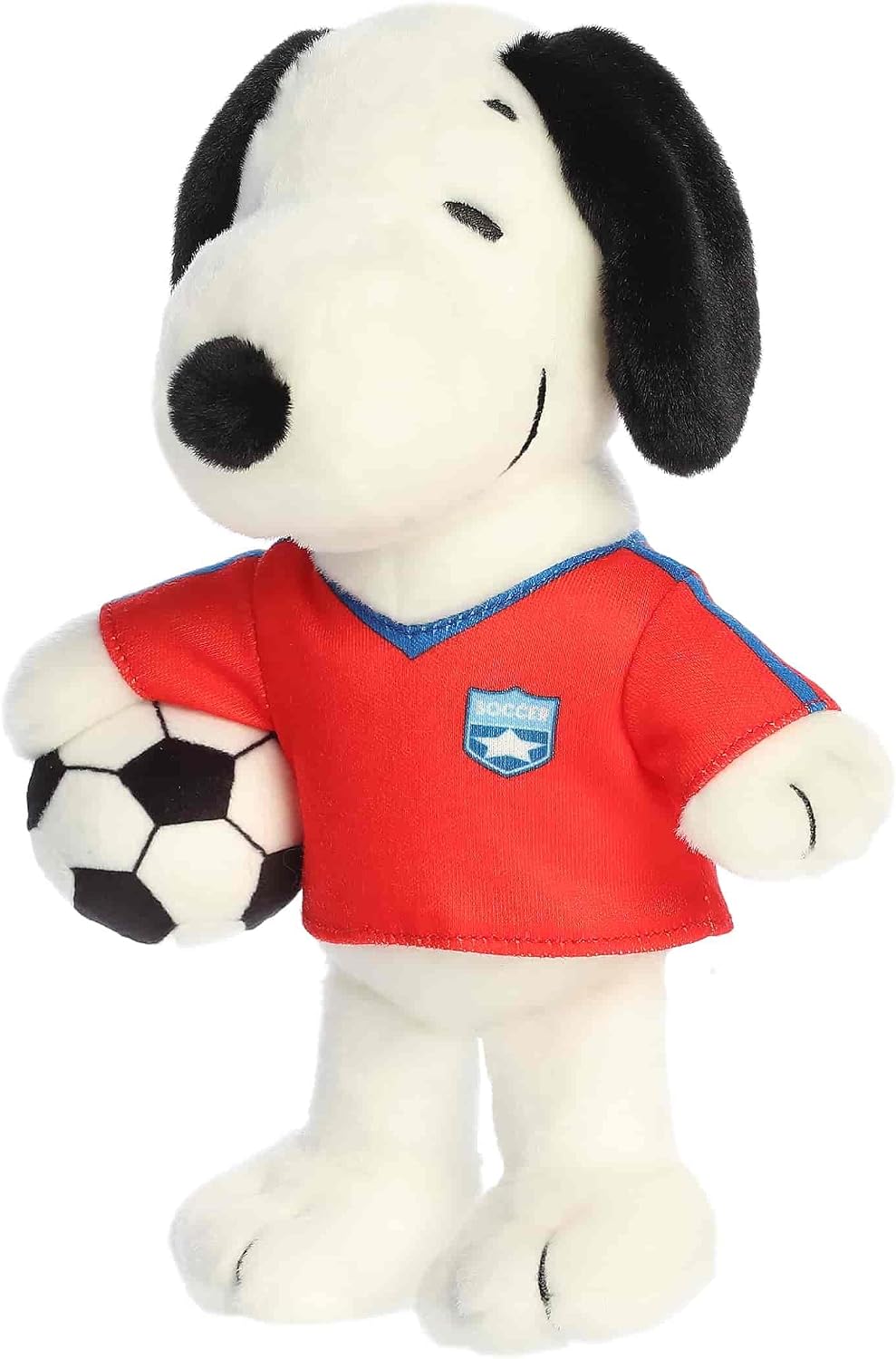 Aurora Peanuts - Peluche adorable de fútbol de 8 pulgadas