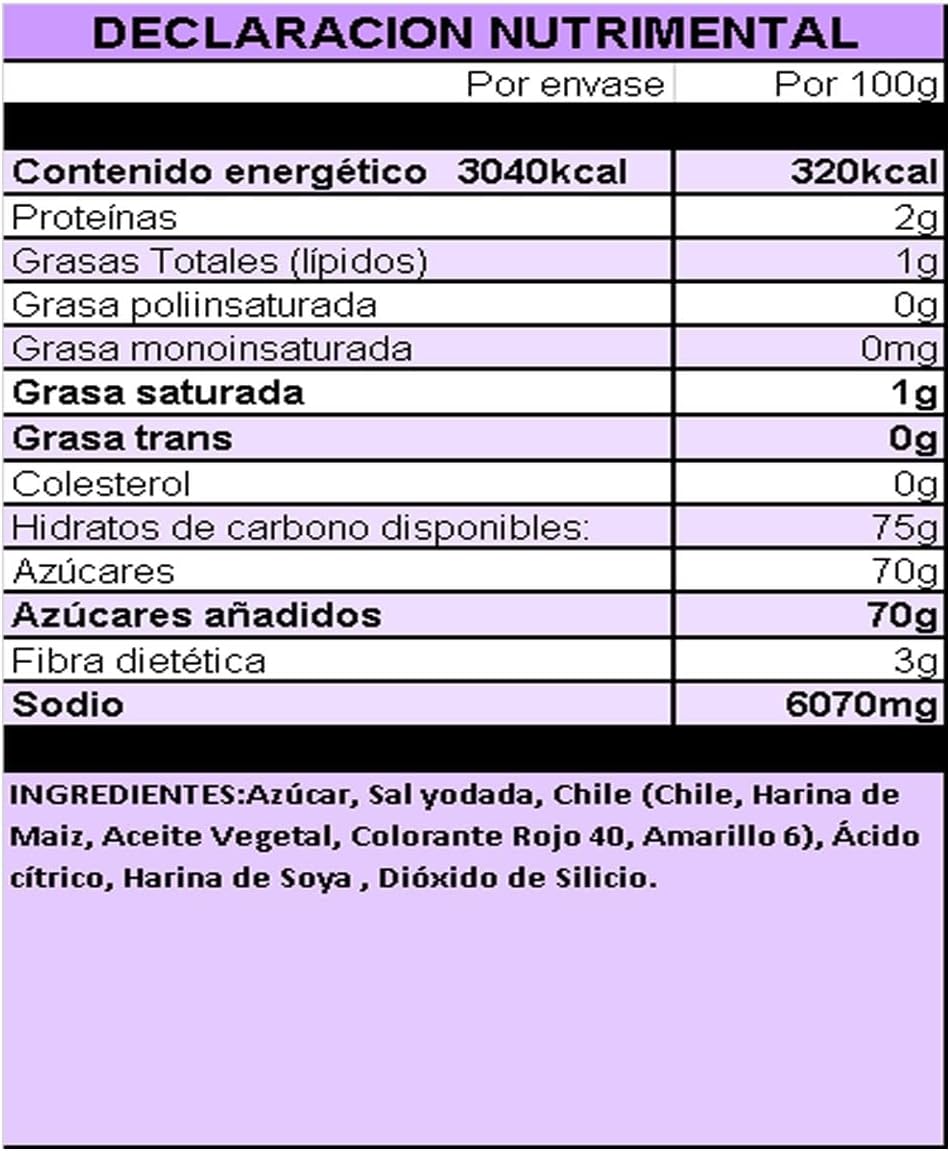 Miguelito en polvo, sabor Mora Azul, 250 grs
