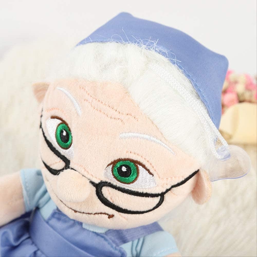 N/Z 2 Unids 20cm Movie Up Peluches Muñecas Juguetes Old Carl Mrs Fredricksen Ellie Peluche Muñecas Cumpleaños para Niños Niños