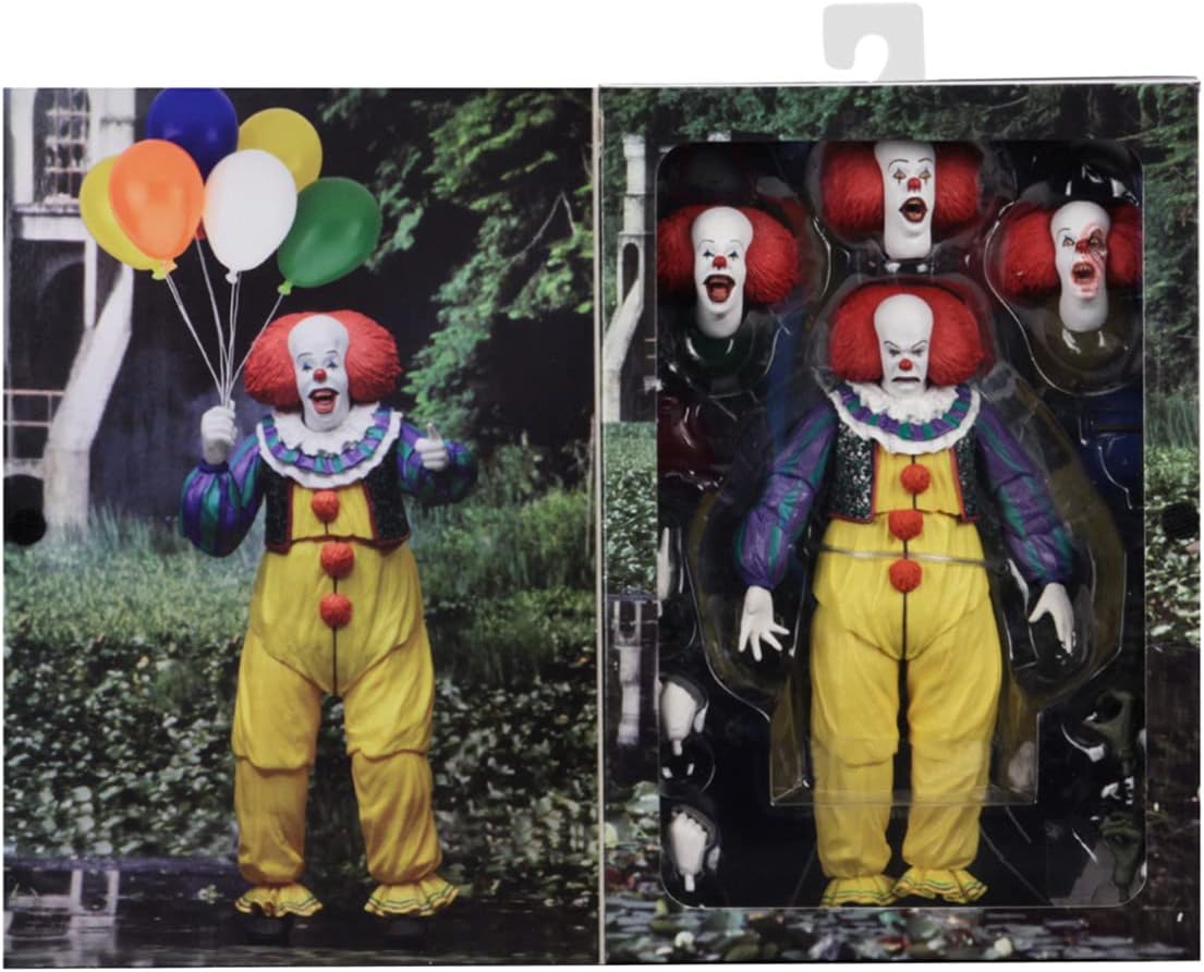 It - Figura de acción NECA a escala de 7 pulgadas, Ultimate Pennywise (1990)