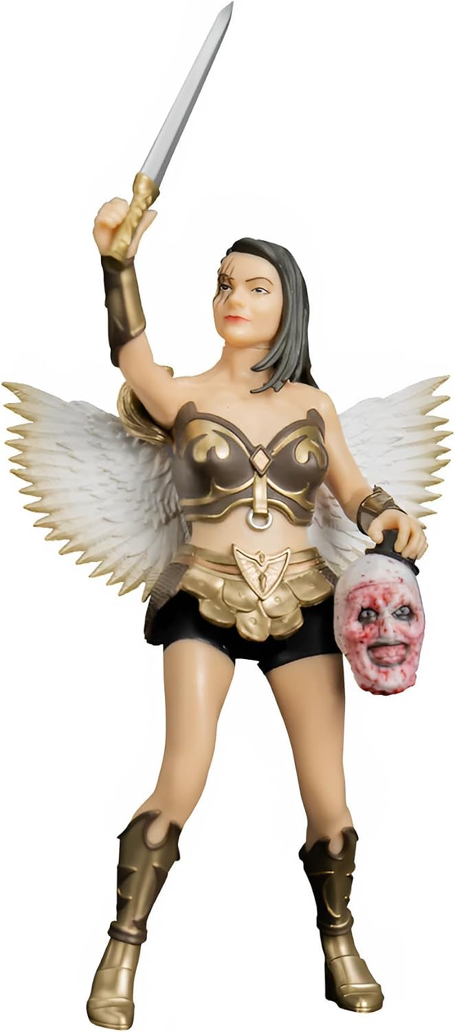 Trick or Treat Studios Terrifier 2 Angel Warrior Sienna Shaw Figura de acción de 5 pulgadas