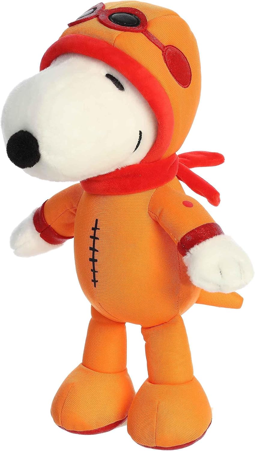 Aurora® Adorable Peanuts® Peluche de Astronauta Snoopy - Juguetes con Licencia Oficial para Todos los Fanáticos de Snoopy - Regalo Nostálgico para Adultos y Celebraciones de Cumpleaños - Sin Casco