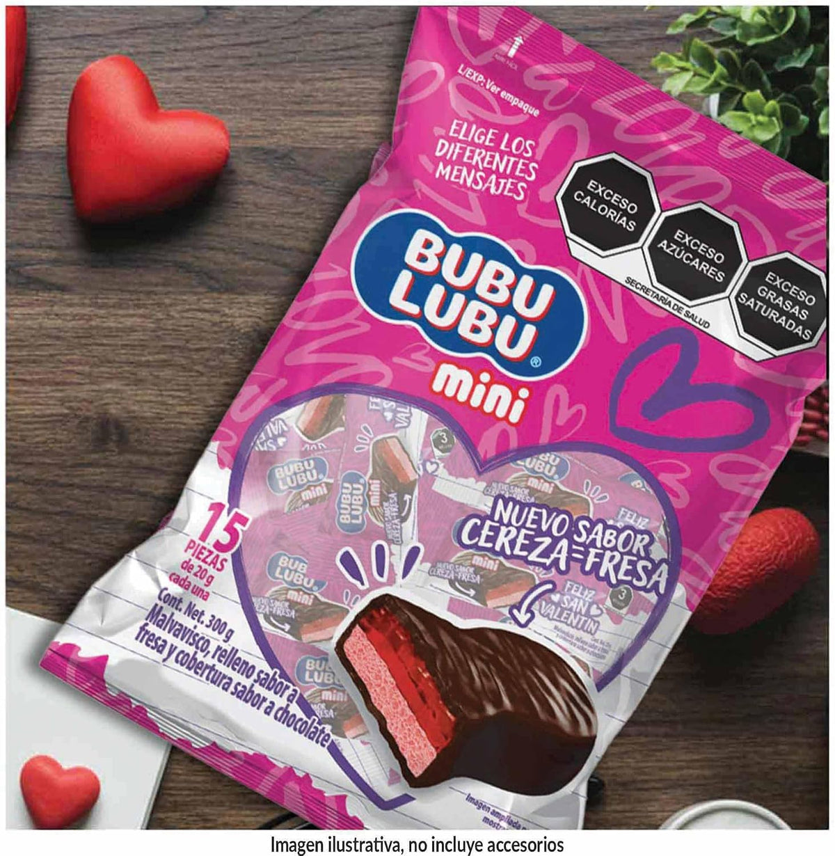 Mini Bubulubu Pink 15 piezas de 20 gr