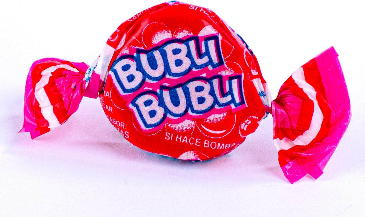 Bubli Bubli Surtido | 2 Pack | Goma de Mascar Suave | Sabores Frutales | 540g c/u | Chicle sabor frutas | 100 pz c/u