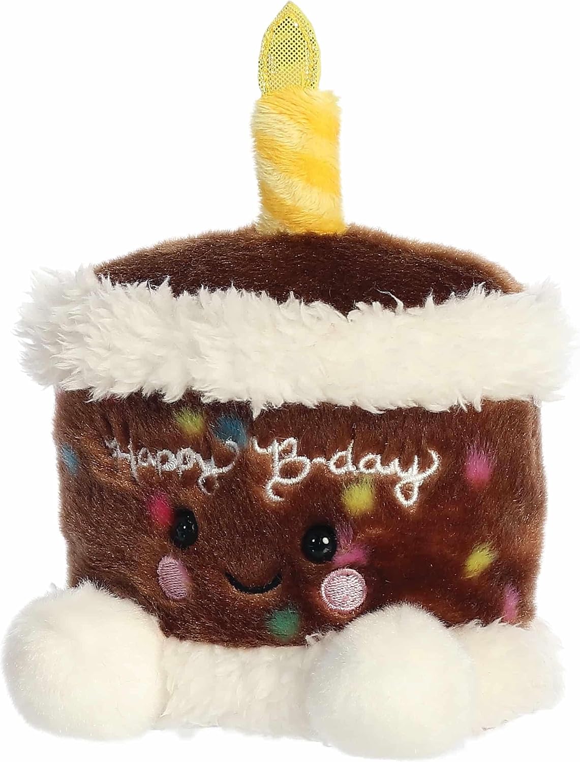 Aurora® Palm Pals™ 13cm Choco B'Day Cake™ Adorable Peluche