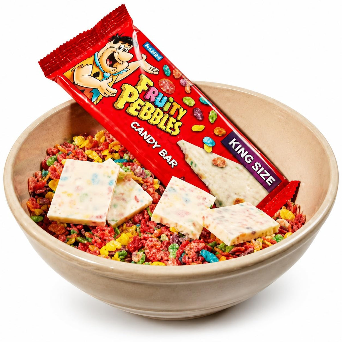 Fruity Pebbles Candy Bar King Size 78 Gr - imagen 2
