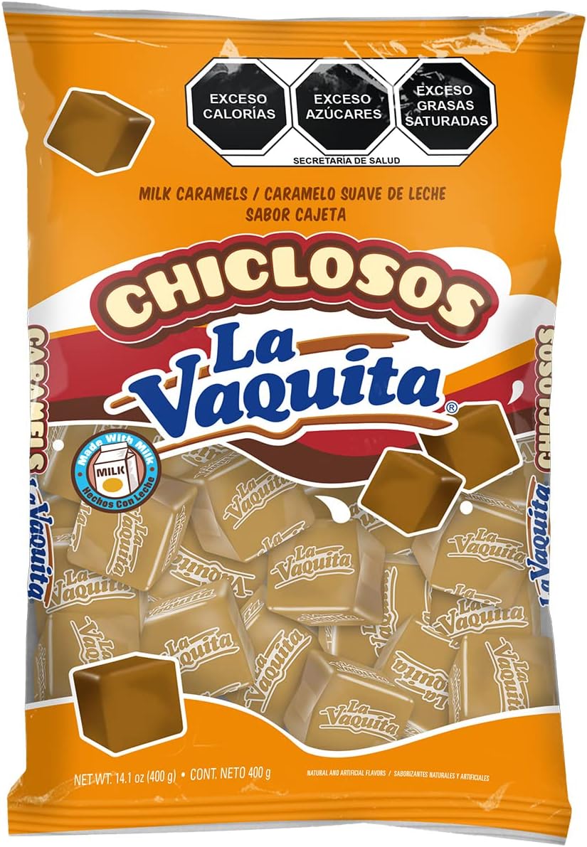 Canel´s Chicloso la Vaquita Caramelo Suave de leche sabor cajeta 400gr