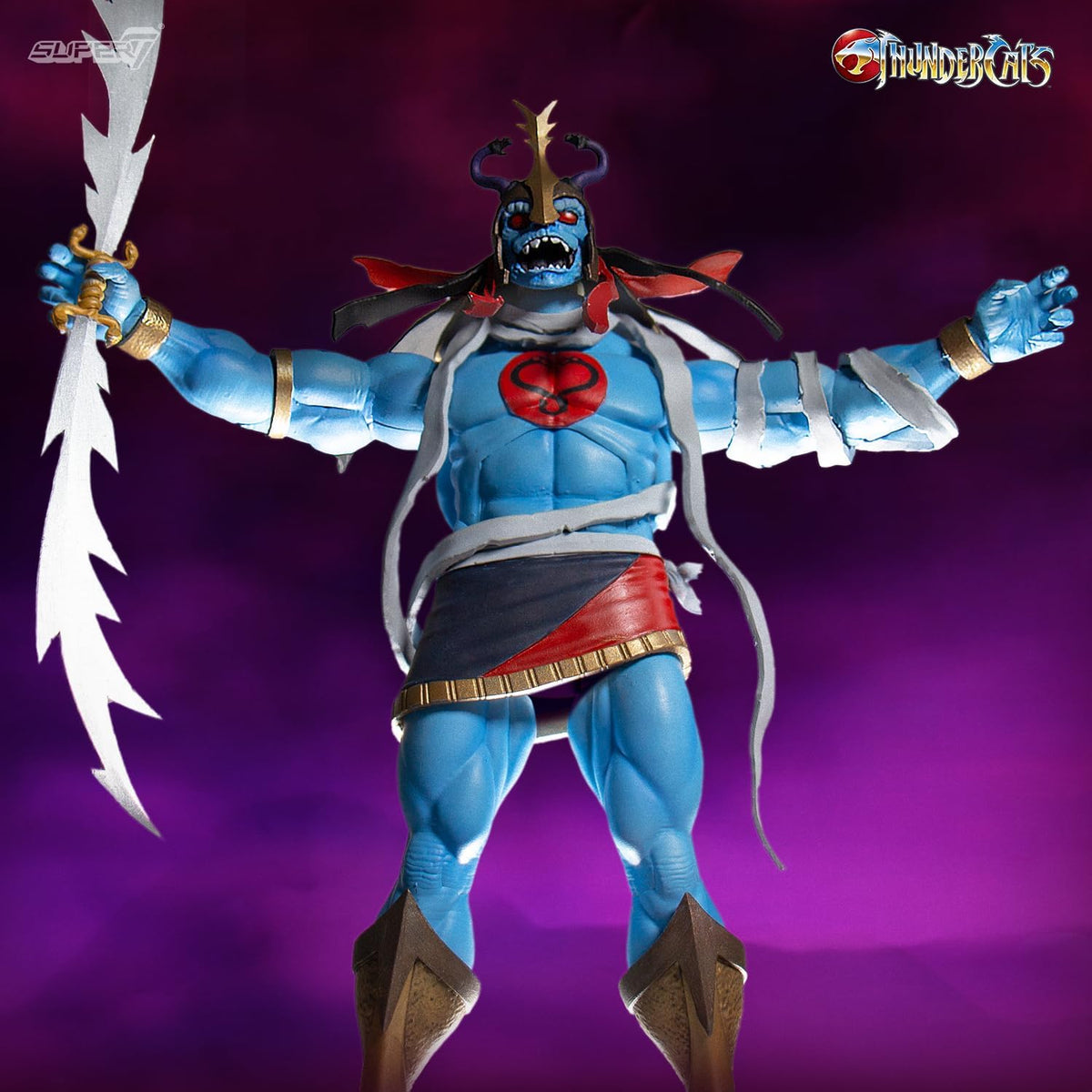 Super7 Thundercats: Mumm-Ra (versión 2) Ultimates figura de acción, multicolor
