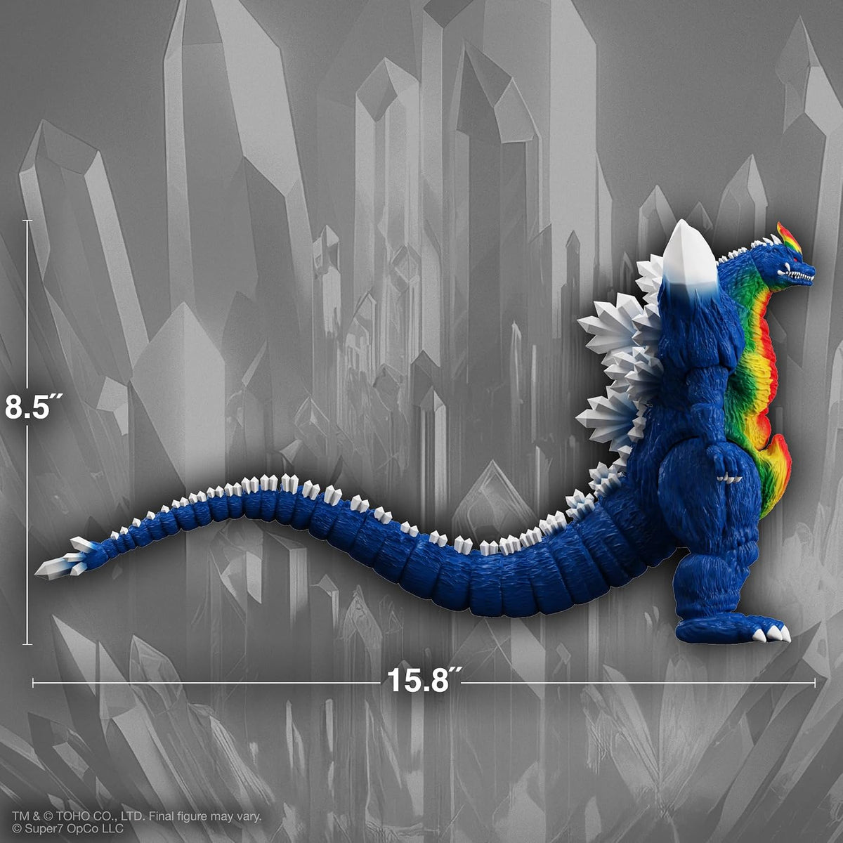 Super7 Toho ULTIMATES! - Figura de acción Space Godzilla (póster de película)