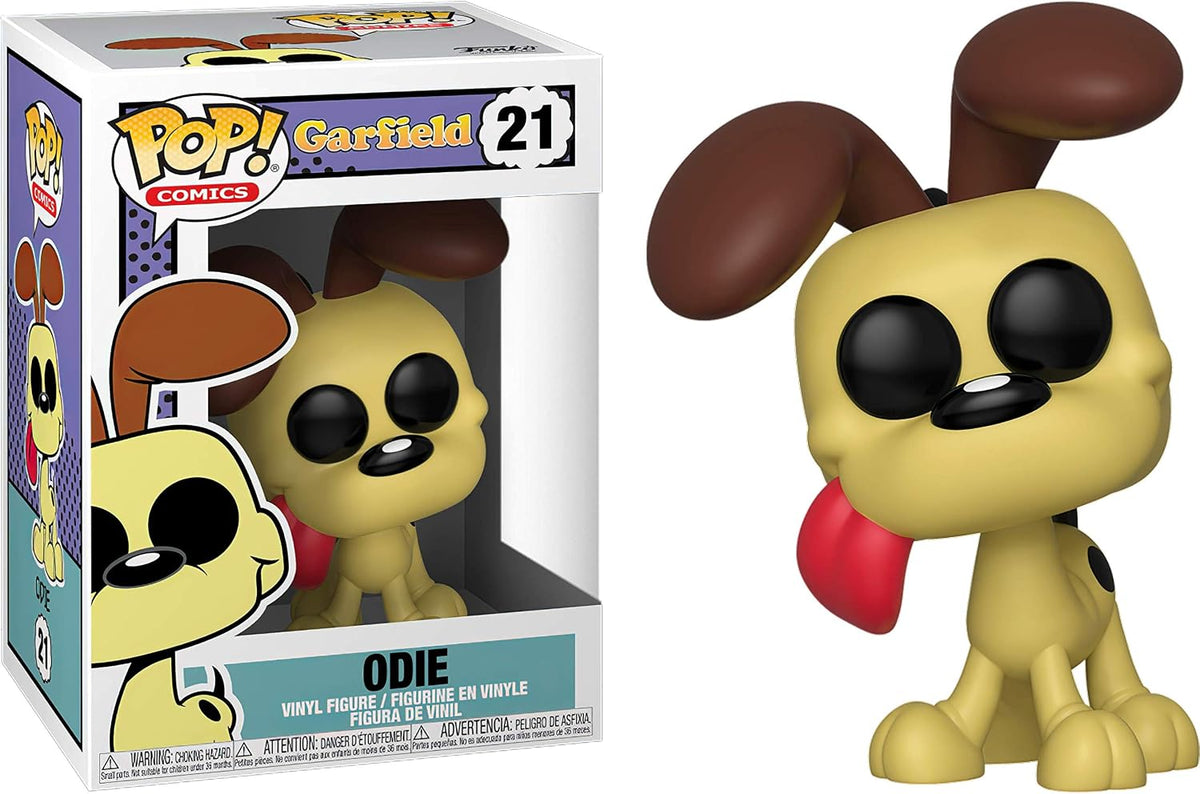 Odie: Funk o Pop! Comics Paquete de cifras de vinilo con 1 protector gráfico compatible "ToysDiva" (021-40176 - B)