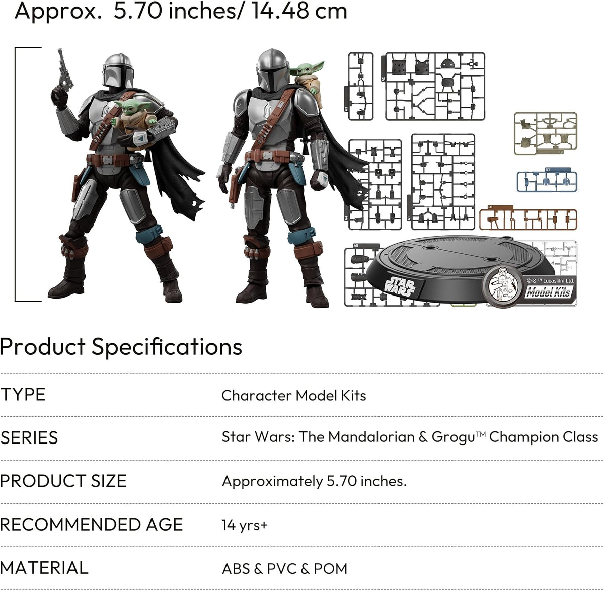 Blokees Star Wars Mandalorian Champion Class Figura 75805