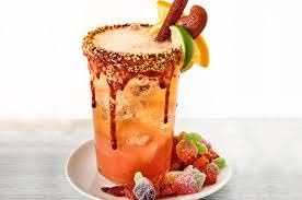 Frutimich pulpa para escarchar micheladas sabor Mango Chamoy