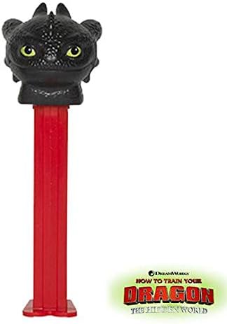 PEZ Dispensador De Caramelos De Cómo Entrenar A Tu Dragón – Desdentao, El Dragón, Con Recambios | Regalos Y Bolsas Sorpresa Para Fiestas De Dragones