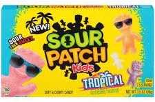 Sour Patch Kids Tropical, Teatro Tama?o, 3.1 Oz. (Una por Pedido)