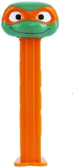 PEZ TMNT Juego de tortugas ninja | Miguel Ángel, Donatello, Leonardo y Raphael Juego de dispensador de caramelos