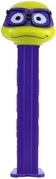 PEZ TMNT Juego de tortugas ninja | Miguel Ángel, Donatello, Leonardo y Raphael Juego de dispensador de caramelos