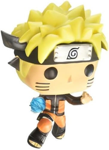 POP Naruto Shippuden - Naruto (Rasengan) Funko Pop! Figura de vinilo (incluido con funda protectora compatible con Pop Box), multicolor, 9,5 cm