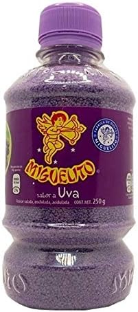 Miguelito En Polvo 250 gramos. Sabor Uva