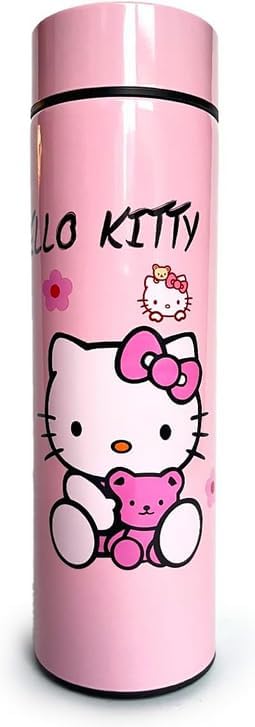 Ult Termo de Acero Inoxidable de Kitty Termo bonito aislante de bebidas frias y calientes Kitty Sanrio