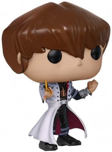 Funko Seto Kaiba: Yu-Gi-Oh! x POP! Figura de vinilo de animación y 1 paquete protector gráfico de plástico PET [#388 / 27450 - B]