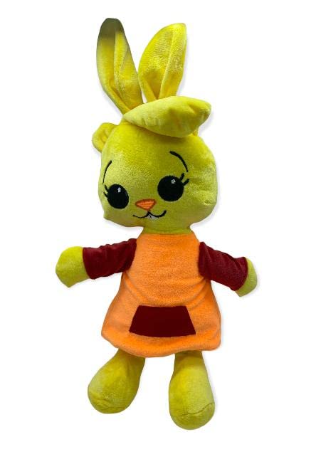Ult Peluche coneja acuarella Amiga Payaso plim plim Canciones Infantiles Frase Favorita Amo! - imagen 3