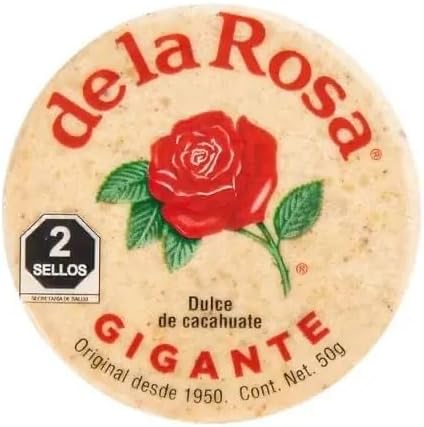 La Rosa Mazapan Gigante de la Rosa - 1 Kg, 20 Piezas de 50g