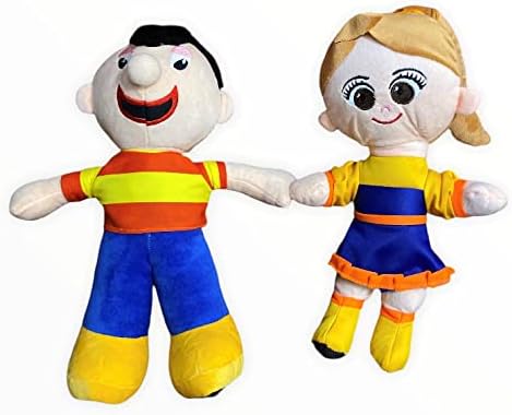 IVG Bely y Beto muñecos Peluche el Baile del Pepo Bailando Canciones Show