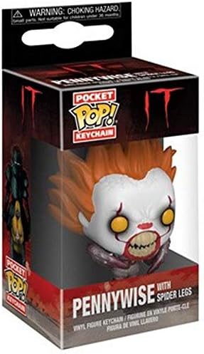 Funko Pop Figure Keychain Horror It-Pennywise with Spider Legs, Multicolor