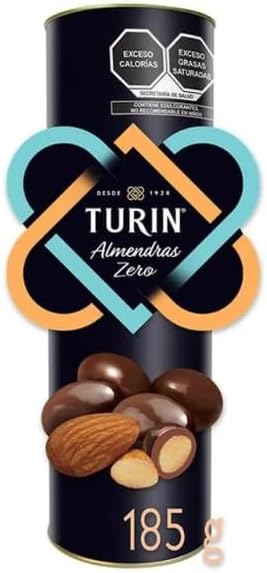 Turin Mars Bottle Almendras Zero 180g