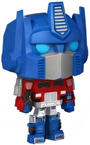 Optimus Prime Pop #22 Retro Toys Transformers Figura de vinilo (incluida con protector EcoTek para proteger la caja de exhibición)