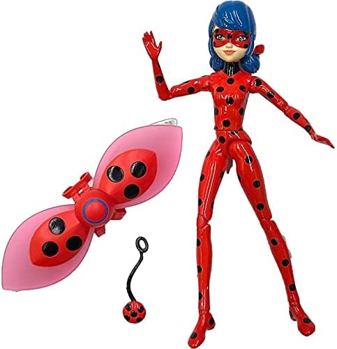 BANDAI Ladybug Miraculous Small Doll Queen Bee 4.5"