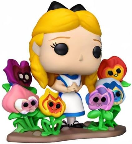 Funko Pop! Deluxe: Alice 70th– Alice with Flowers - Alice In Wonderland - Figura de Vinilo Coleccionable - Idea de Regalo - Mercancia Oficial - Juguetes para Niños y Adultos - Movies Fans