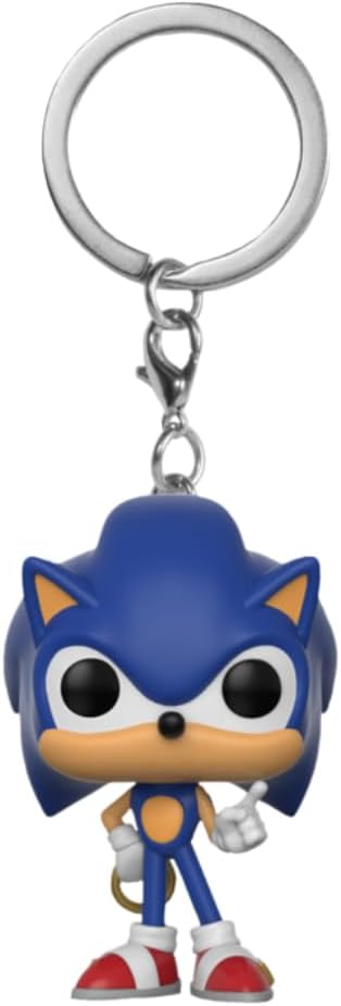 Funko Pop! Keychain: Sonic The Hedgehog - Sonic with Ring
