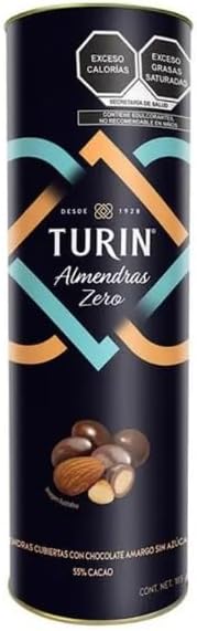 Turin Mars Bottle Almendras Zero 180g