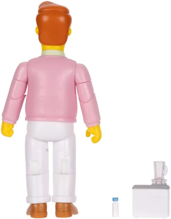The Simpsons Action Figures Troy Mcclure de 5 Pulgadas con Estuche y ambientador de Aliento