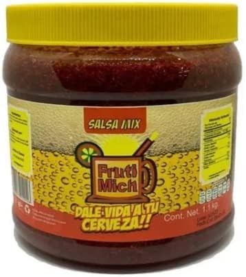 FRUTIMICH SALSA CHAMOY PARA ESCARCHAR MICHELADAS 1.1KG
