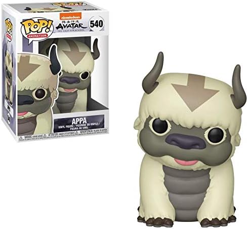 Funko Avatar: The Last Airbender - Appa Pop! Figura de vinilo (incluido con funda protectora de caja compatible), multicolor, 9,5 cm