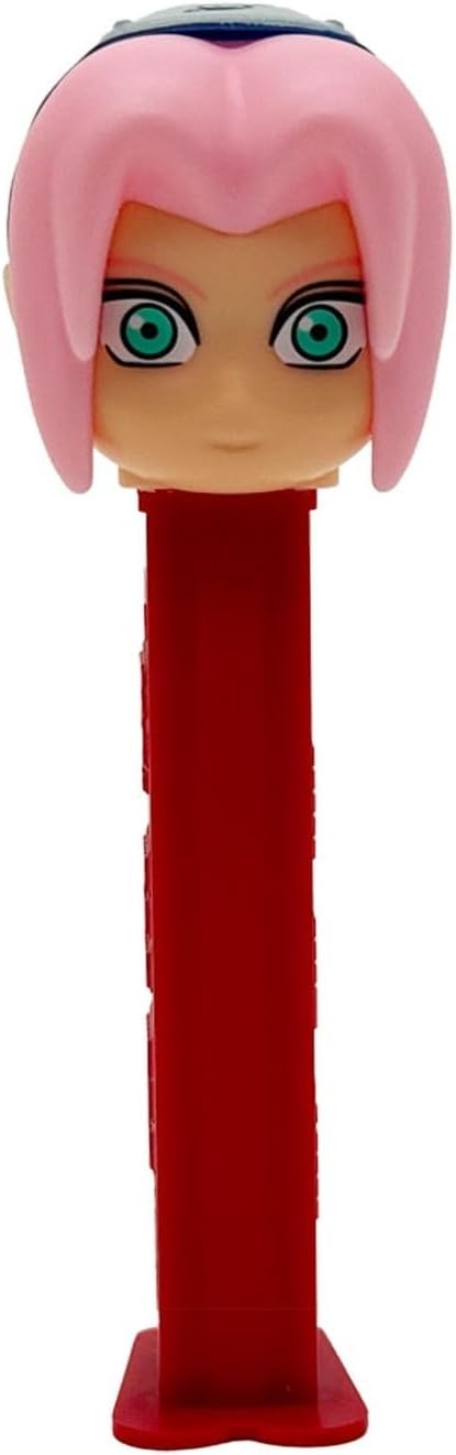 PEZ Set De Regalo Con Dispensador De Dulces De Naruto: Dispensadores De Dulces De Naruto, Sasuke Y Sakura. Dispensadores De Manga Con Recargas De Dulces. Regalos De Fiesta De Anime Y Bolsas Sorpresa.