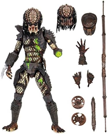 NECA - Figura de acción Predator 2 Ultimate Battle Damaged City Hunter 7