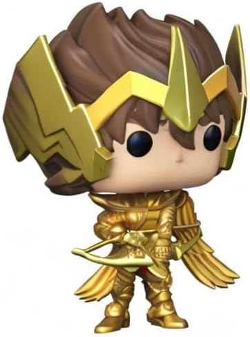 Funko Pop! Animación: Saint Seiya - Sagitario Seiya Gold (Alianza Exclusiva de Entretenimiento)