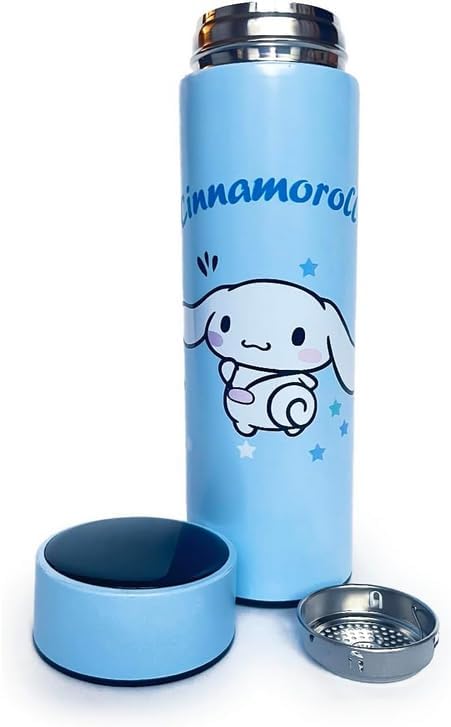 Ult Termo de Acero Inoxidable de Cinnamoroll Termo bonito aislante de bebidas frias y calientes Cinnamoroll Sanrio