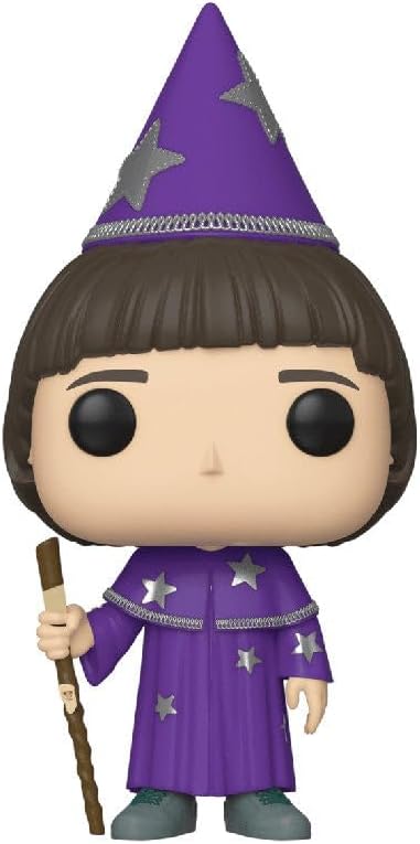 POP [Stranger Things - Figura de vinilo Will The Wise Funko (incluido con funda protectora de caja compatible), multicolor, 3.75 pulgadas