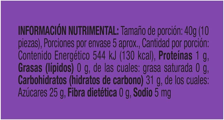 Life Savers Gomitas sabor moras salvajes, 198g