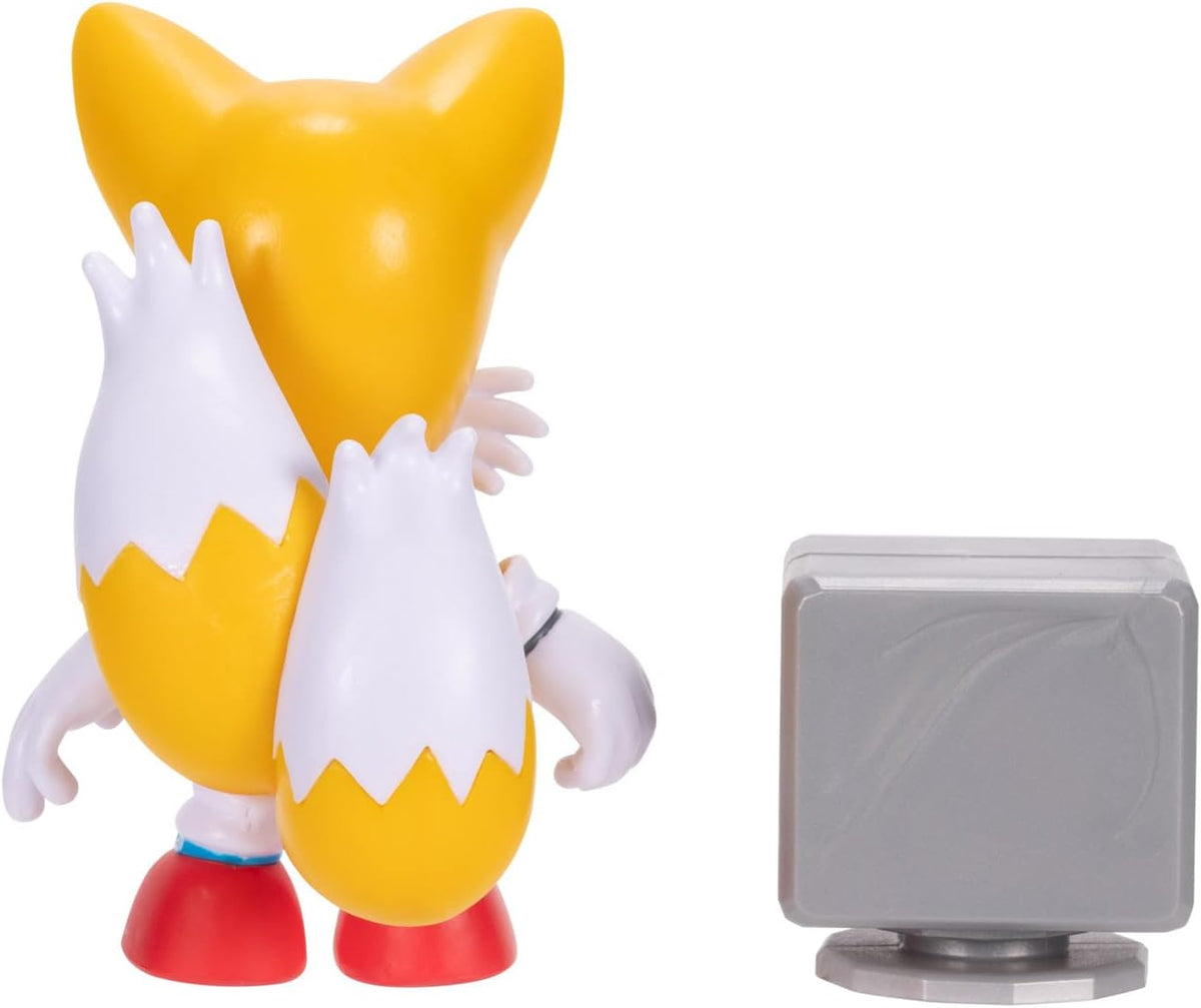 Sonic The Hedgehog - Cifras de acción articuladas de 4 Pulgadas, 2 Unidades