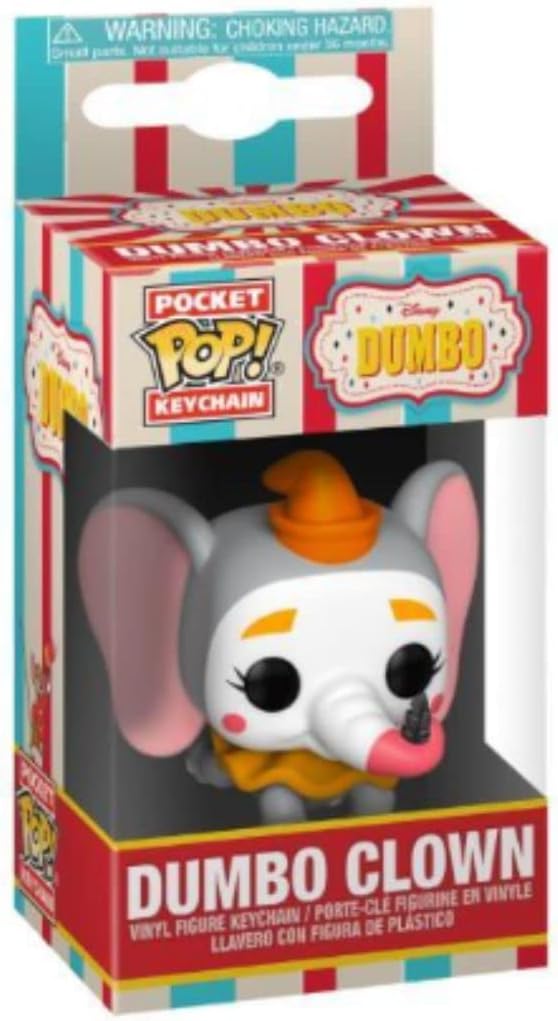 Funko Pop! Llavero Dumbo Clown Payaso Exclusive Keychain Keyring